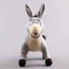 uiuoutoy The Donkey Plush Toy Stuffed Animal Soft Doll 12'' Grey - Image 3