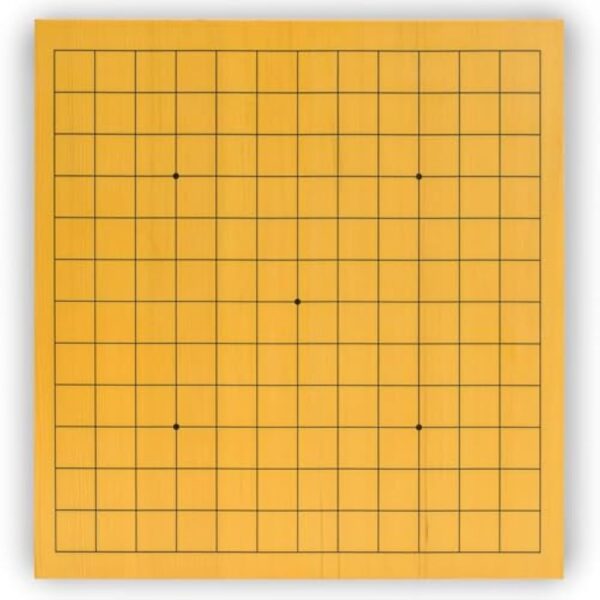 YMI Shin Kaya Beginner's Reversible 13x13 / 9x9 Go Game Set Board (0.8-inch) with Double Convex Melamine Stones - Classic Strategy Board Game (Baduk/Weiqi) - Image 5