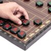 YMI Large Chinese Chess (Xiangqi) Magnetic Travel Board Game Set (14.6-inch) with Black Playing Pieces - Image 4