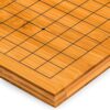 YMI Bamboo 0.8-Inch Reversible 19x19 / 13x13 Go Game Set Board with Double Convex Korean Hardened Glass Paduk Go Stones and Jujube Bowls - Image 5