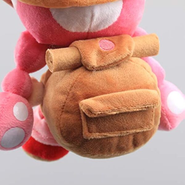 uiuoutoy Toad Brigade Toadette Plush 8'' - Image 5