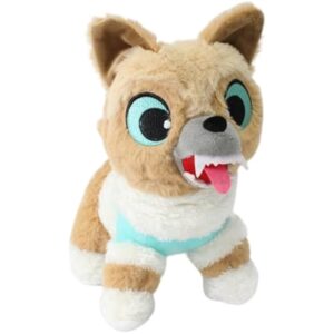 uiuoutoy Cute Perro The Dog Plush Toy Soft Stuffed Animal Doll 8.5''