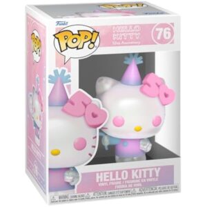 Funko POP! Sanrio: Hello Kitty 50th - Hello Kitty with Balloons - Collectable Vinyl Figure - Gift Idea - Official Merchandise - for Kids & Adults - Anime Fans - Model Figure for Collectors