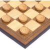 Husaria Reversible Checkers and Draughts Wooden Game Set - 10x10 and 8x8 Board - Image 5