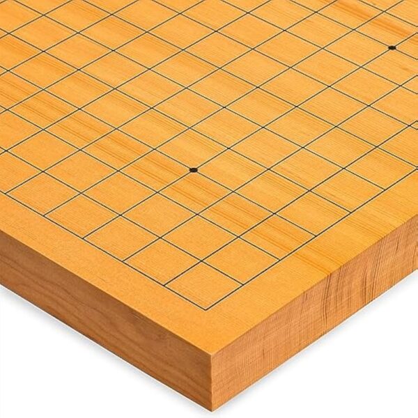 YMI Shin Kaya 1.2-Inch Reversible Go Game Set Board with Double Convex Korean Hardened Glass Paduk Go Stones and Jujube Bowls - Classic Strategy Board Game (Baduk/Weiqi) - Image 5