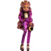 Monster High Doll, Clawdeen Wolf in Monster Ball Party Fashion with Themed Accessories Including Balloons - Image 5