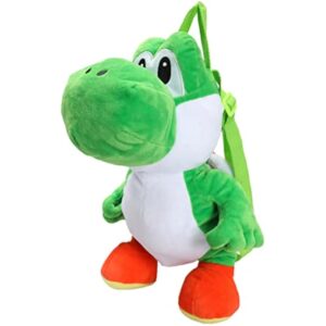 Super Mario Bros Yoshi 17 Youth Plush Backpack