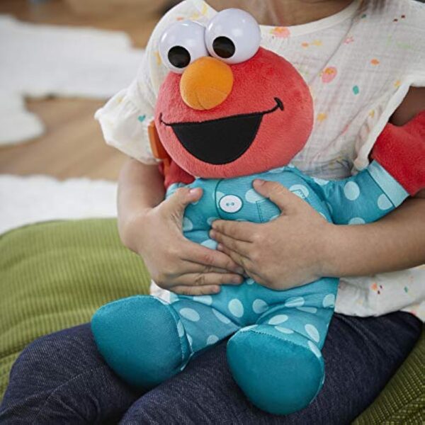 Sesame Street Elmo 12-inch Plush, Sings The Brushy Brush Song, Toy for Kids Ages 18 Months and Up - Image 6