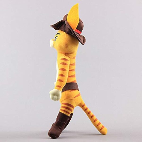 uiuoutoy Funny Yellow Cat Plush Toy Soft Paws Stuffed Doll 14'' - Image 4
