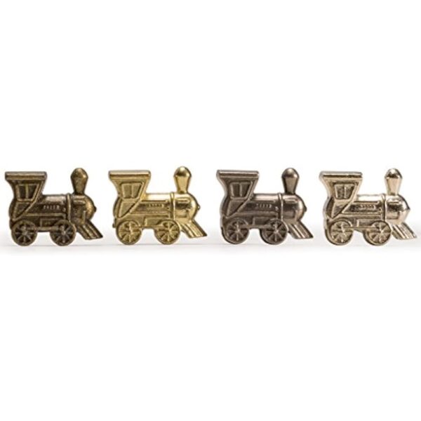 YMI Metal Die-Cast Mexican Train Domino Train Markers - Set of 8 - Image 3