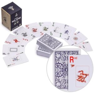 YMI American Mah Jongg (Mahjong) Playing Cards, Indigo - 178 Card Set