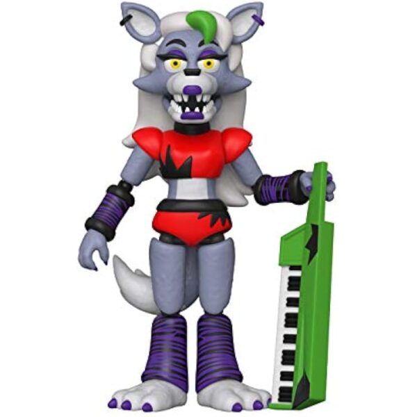 Funko Action Figures! Set of 5 - Five Nights at Freddy's - Security Breach - Pizzaplex - Glamrock Chica, Glamrock Freddy, Montgomery Gator, Roxanne Wolf and Vanny - Image 5