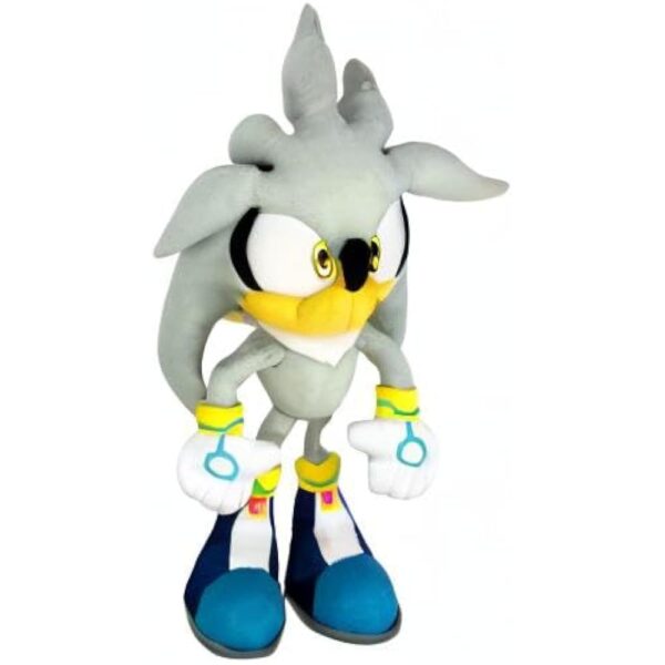 Great Eastern GE-98960 Sonic The Hedgehog 13" Plush Doll, Silver - Image 3
