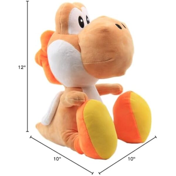 uiuoutoy 12" Brown Yoshi Stuffed Plush - Image 2