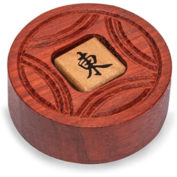 YMI Wooden Mahjong Bettor/Wind Indicator - Mahjong Accessory for Chinese or American Mahjong Play