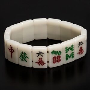 YMI Mahjong Mini-Tiles Stretchy Bracelet
