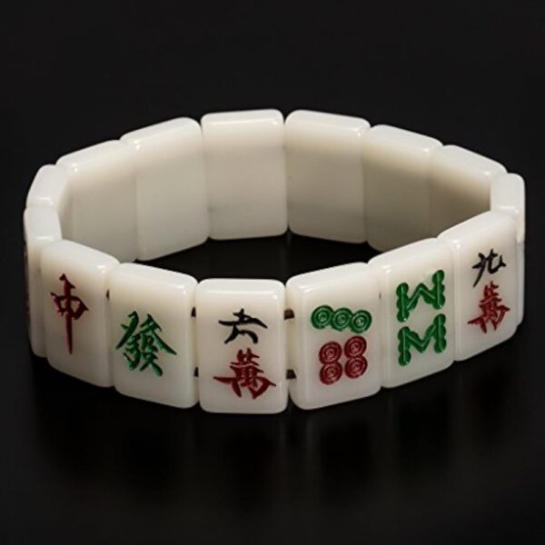 YMI Mahjong Mini-Tiles Stretchy Bracelet