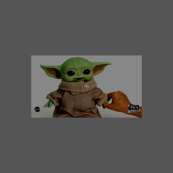 Mattel Star Wars Grogu Plush 10-inch Toy, Character Figure with Soft Body, Sounds & Carrier, Inspired by Star Wars The Mandalorian - Image 7