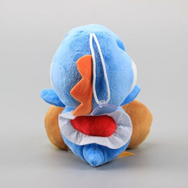 uiuoutoy Blue Yoshi Plush Toy Stuffed Animal Doll 6" - Image 6