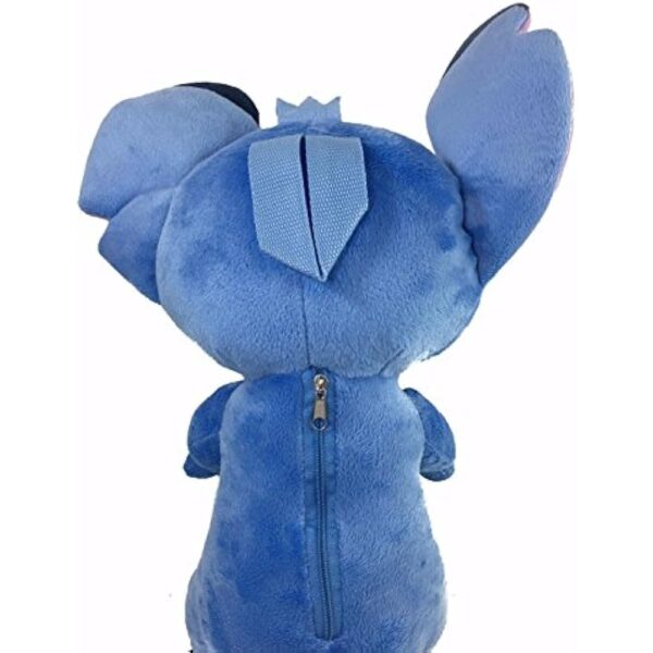 Disney Lilo And Stitch Jumbo 17 inch Plush/Crossbody Bag- Blue - Image 2