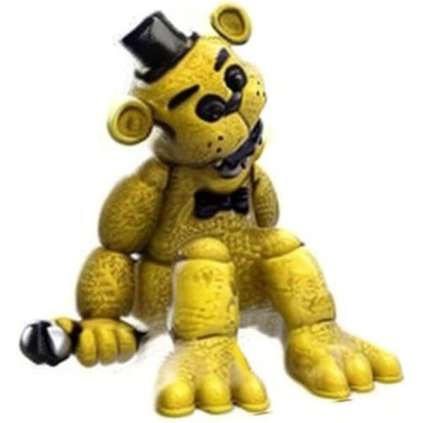 Funko Five Nights at Freddy's POP Articulated Golden Freddy Action Figure, Multicolor, 5.5 inches - Image 2