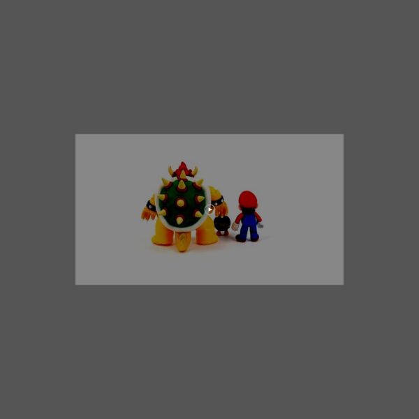 Super Mario 3 and 5 Inch Diorama World Of Nintendo - Bowser Diorama Set - Image 7