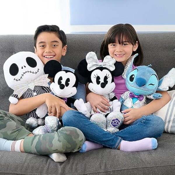 Disney100 Years of Wonder Mickey Mouse Large Plush Stuffed Animal, Kids Toys for Ages 2 Up by Just Play - Image 5