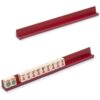 YMI American Mahjong Set, Classic Mini with Portable Wooden Case - Four Wooden Racks, Wind Indicator, and Dice - Image 3