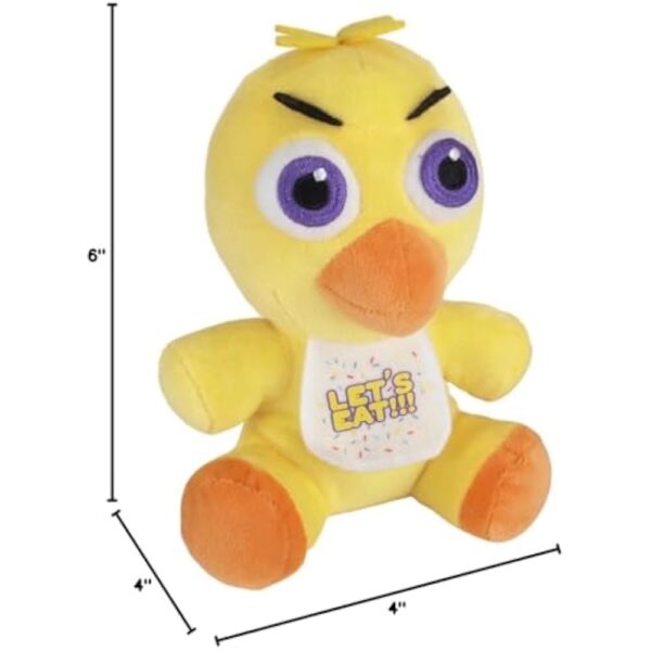 Funko Five Nights at Freddy's Chica Plush, 6" - Image 2