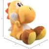 uiuoutoy Yellow Yoshi Plush Toy Stuffed Animal Doll 6" - Image 3
