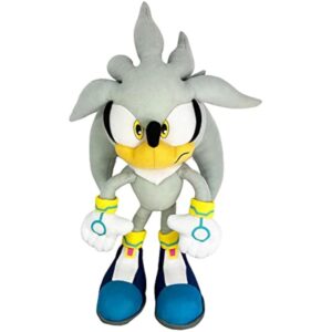 Great Eastern GE-98960 Sonic The Hedgehog 13" Plush Doll, Silver