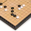 YMI Medium Magnetic 19x19 Go Game Set Board, 11-Inch with Single Convex Plastic Go Stones - Folding, Portable & Travel-Size Set - Image 3