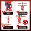 Marvel 3.5 Inch: Spider-Man Flying Figure IR Helicopter (Marvel, Spider-Man) - Image 3