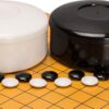 YMI Shin Kaya Beginner's Reversible 13x13 / 9x9 Go Game Set Board (0.8-inch) with Double Convex Melamine Stones - Classic Strategy Board Game (Baduk/Weiqi) - Image 4