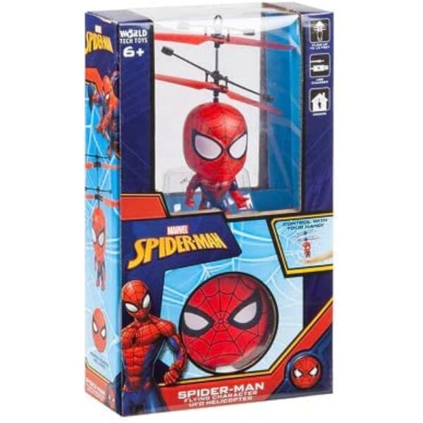 Marvel 3.5 Inch: Spider-Man Flying Figure IR Helicopter (Marvel, Spider-Man) - Image 5