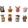 Fisher-Price Little People Toddler Toys Farm Animal Friends 8-Piece Figure Set for Pretend Play Ages 1+ Years - Image 4