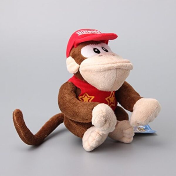 uiuoutoy Diddy Kong Plush Toy Stuffed Animal Doll 6'' - Image 2