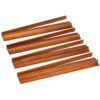 YMI Classic Chestnut Color Wooden Mahjong Game Racks with Pushers, 18 Inches - Set of 4 (Includes Magnetically Attached Mahjong Pushers) - Image 4