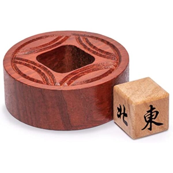 YMI Wooden Mahjong Bettor/Wind Indicator - Mahjong Accessory for Chinese or American Mahjong Play - Image 2