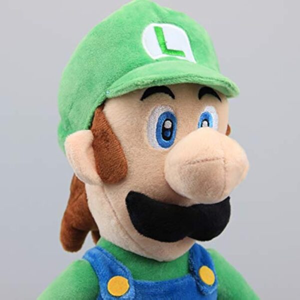 uiuoutoy 16'' Luigi & 12" Black Yoshi Plush Set of 2 pcs - Image 7