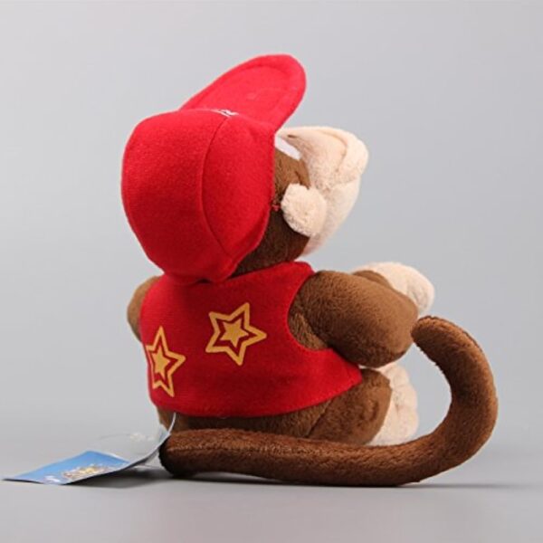 uiuoutoy Diddy Kong Plush Toy Stuffed Animal Doll 6'' - Image 3