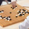 YMI Bamboo 0.8-Inch Etched Reversible 19x19 / 13x13 Go Game Set Board with 9.2mm Double Convex Yunzi Stones and Bamboo Wood Bowls Set - Classic Strategy Board Game (Baduk/Weiqi) - Image 2